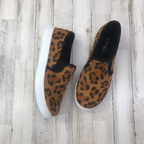 Leopard slide tennis shoes - Picture 2 of 2